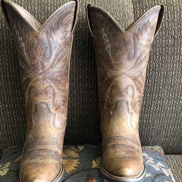 Justin cowgirl boots - Picture 2 of 4